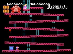 Arcade Game Donkey Kong Gameplay